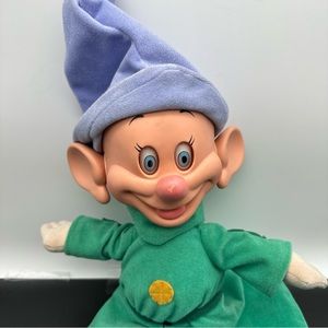 Vintage Disney’s Snow White And The Seven Dwarfs Dopey 1993 Mattel